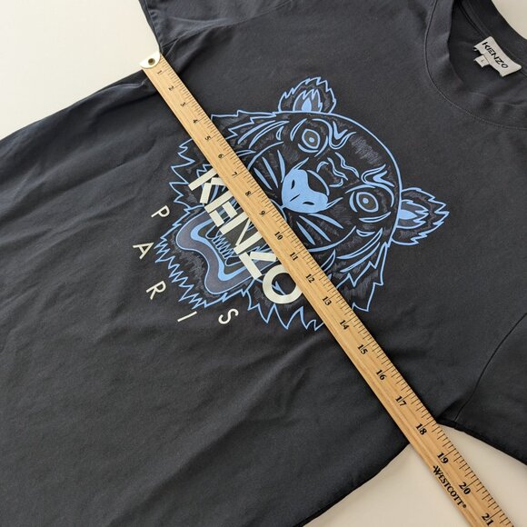 Kenzo Paris Tiger Cotton Crewneck T-Shirt - Size L - Picture 7 of 8